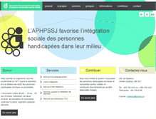 Tablet Screenshot of aphpssj.com